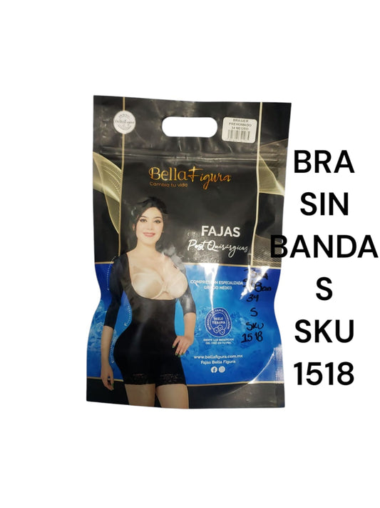 BELLA FIGURA BRASIER SIN BANDA 34 ( S )