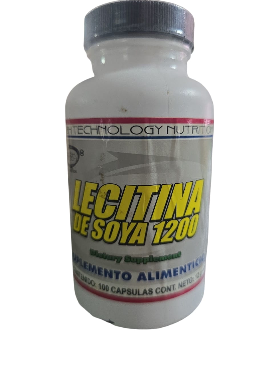 HIGH TECH LECTINA DE SOYA 1200 100 CAP 12GR