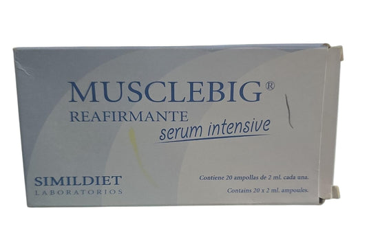 SIMIDIET MUSCLEBIG REAFIRMANTE AMP 2ML