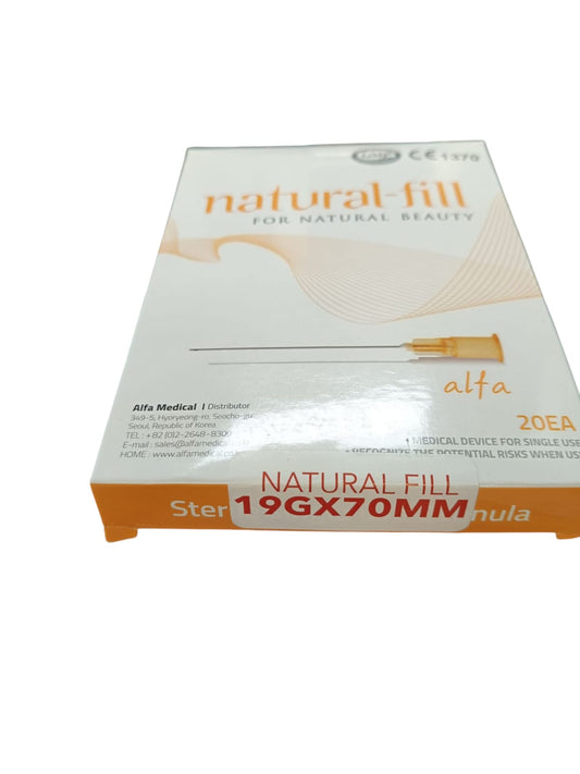 CANULA 19G X 70 MM
