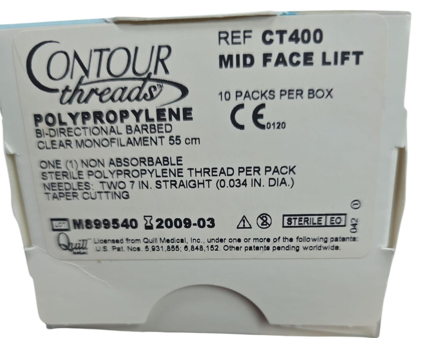 CONTOUR  POLYPROPYLENO HILO 7"